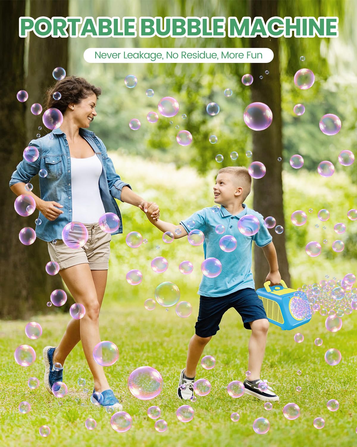 Bubble Machine Automatic Blower for Kids