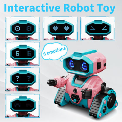 Robot Toys for Boys Girls,Rechargeable RC Robot