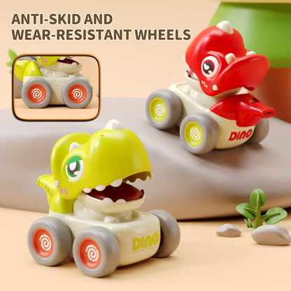 Colorful Animal Whistle Cars – Press & Go Toddler Toys for 1-3 Year Olds, Bright Colors, Perfect Gift**