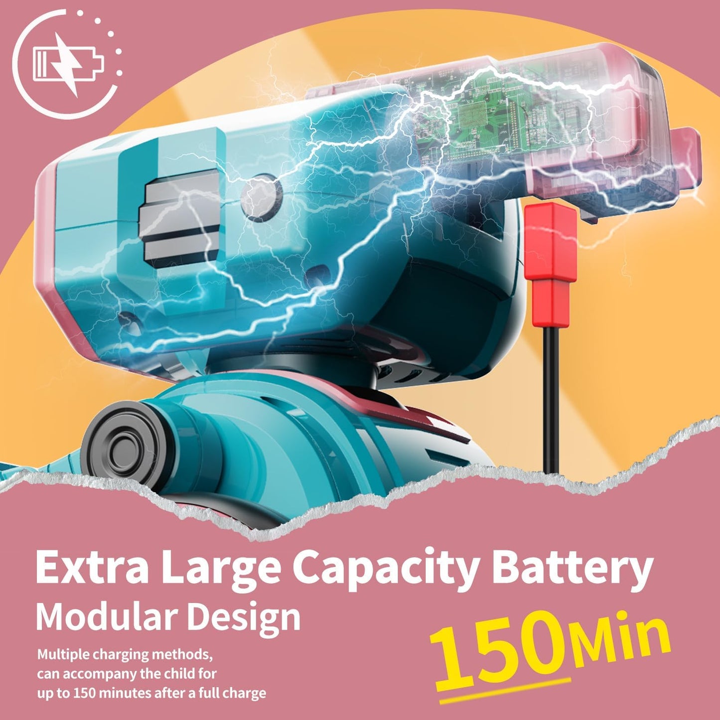 Robot Toys for Boys Girls,Rechargeable RC Robot