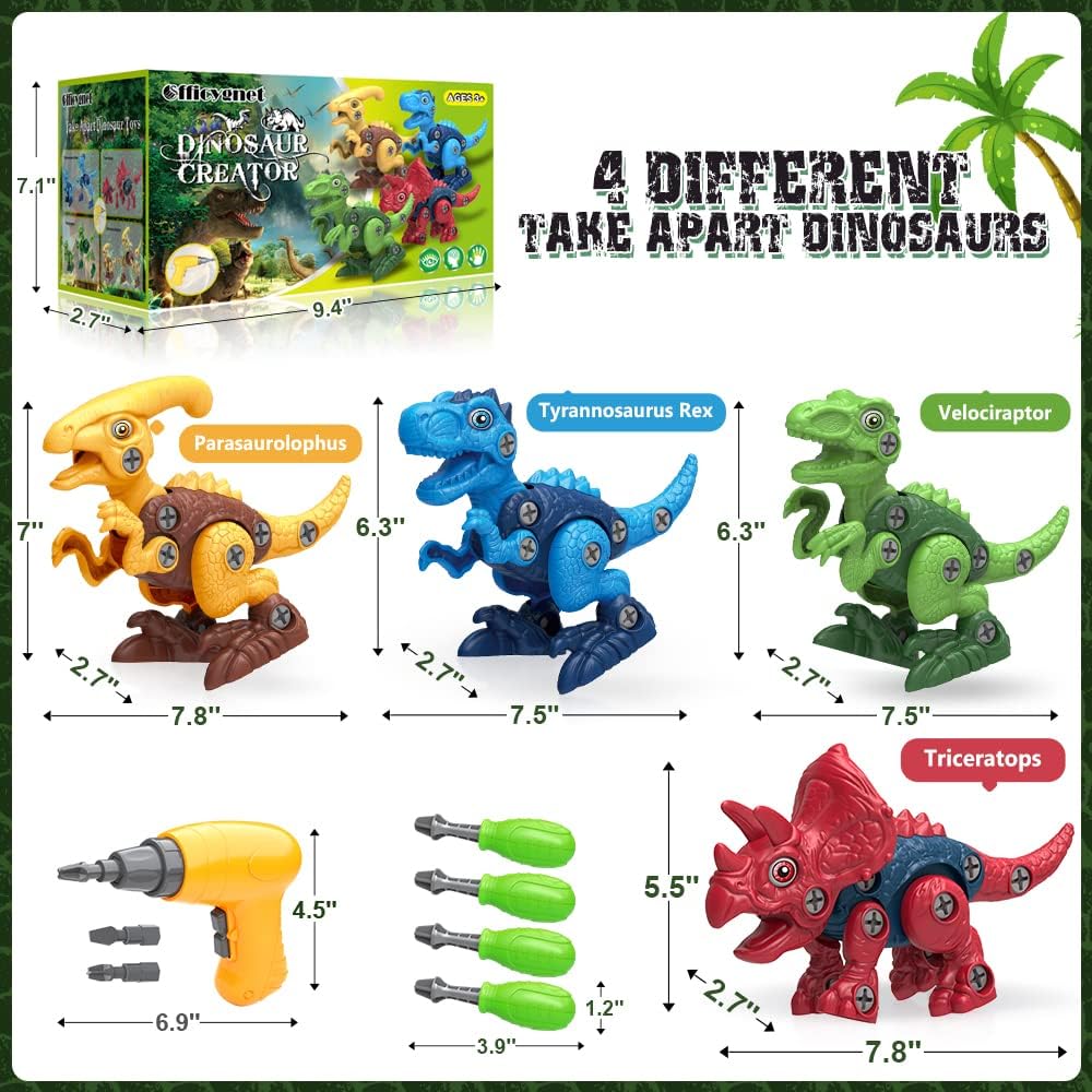 Take Apart Toys with Electric Drill for Kids