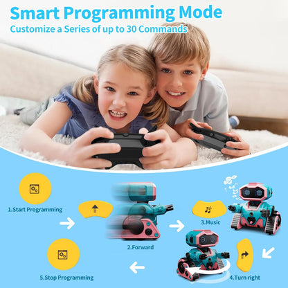 Robot Toys for Boys Girls,Rechargeable RC Robot