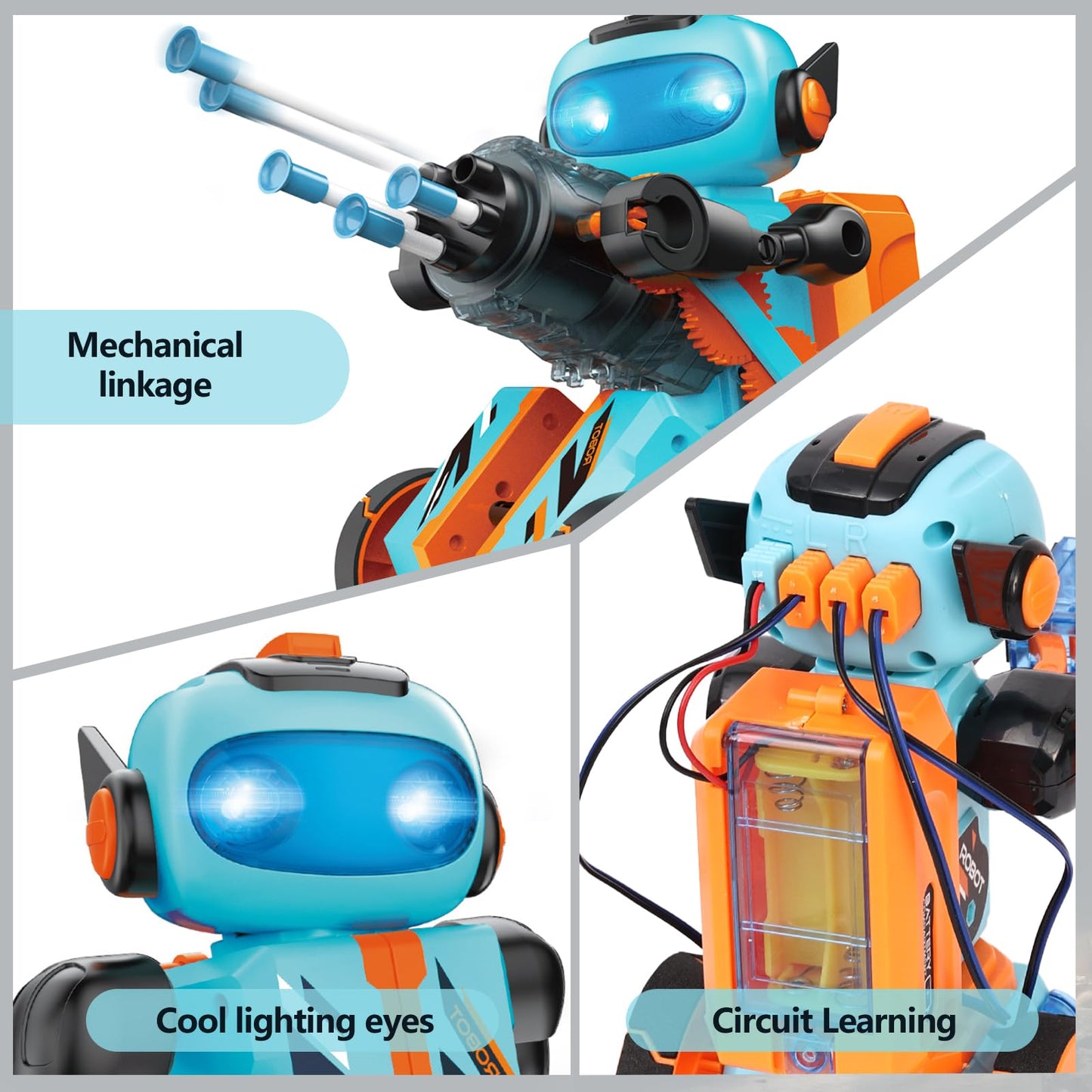 STEM Circuits Robot Building Toys for Kids