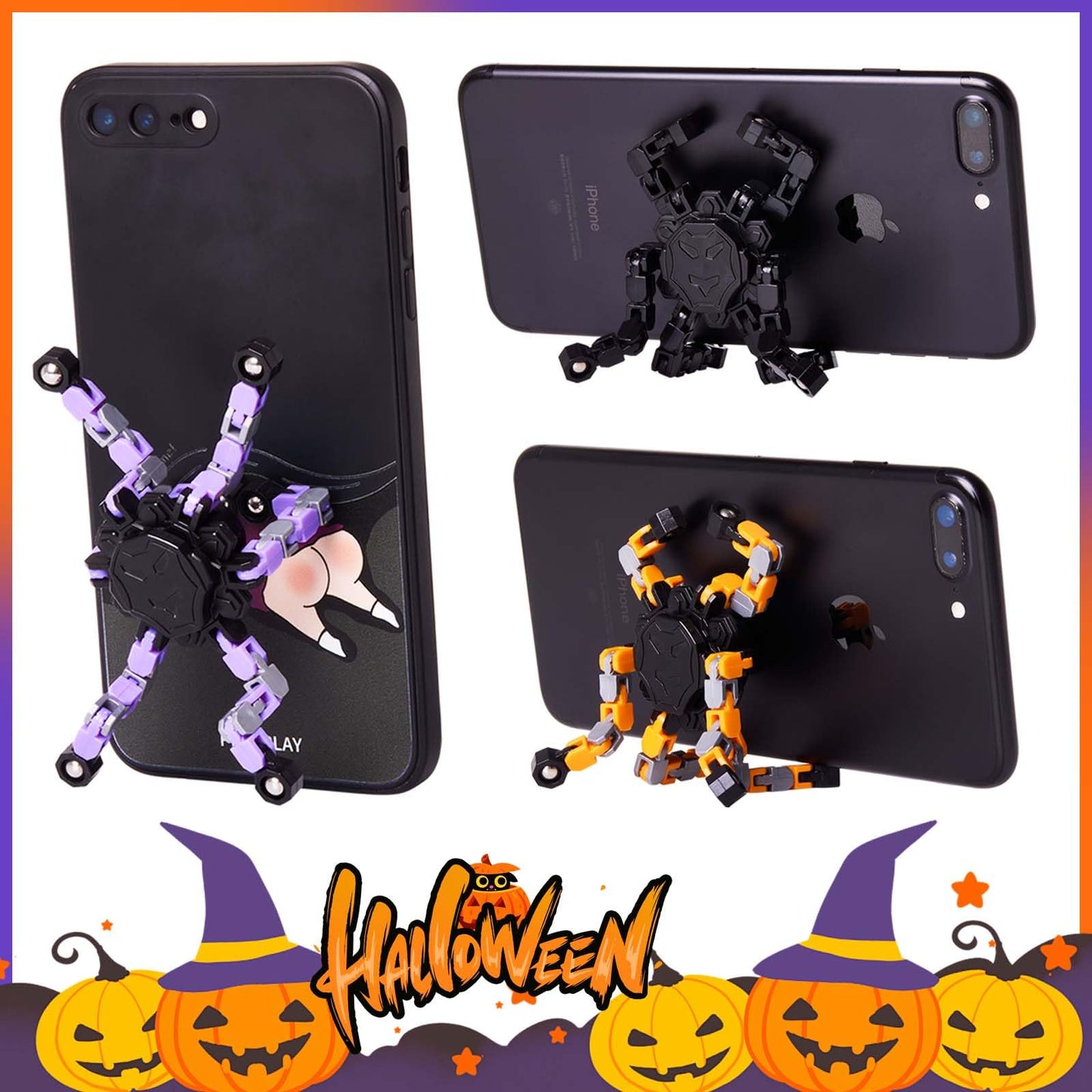 Transformable Fidget Spinners Set