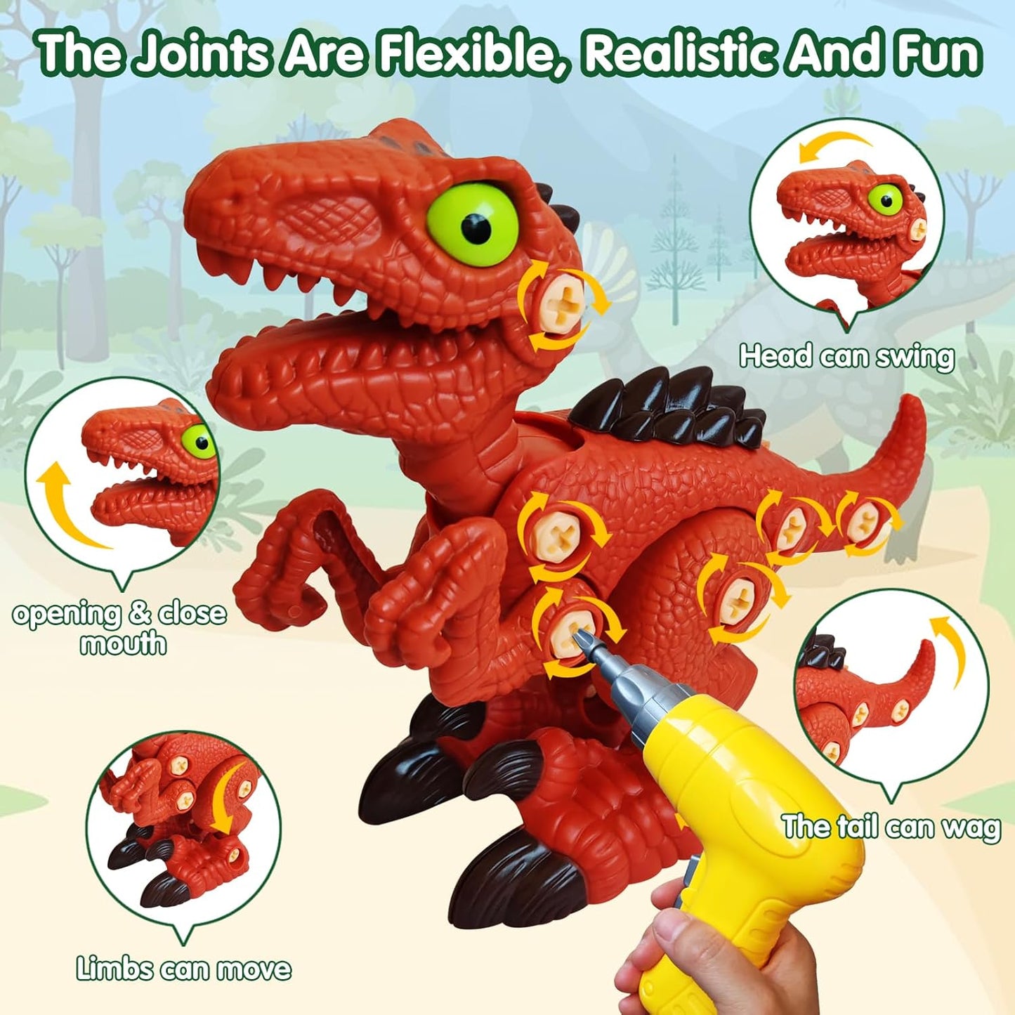 Take Aprts Dinosaur Toys