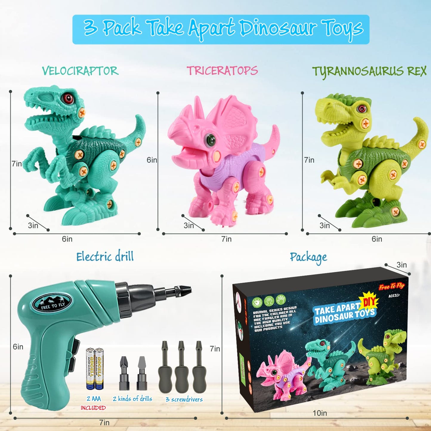 Dinosaur STEM Toys for Kids