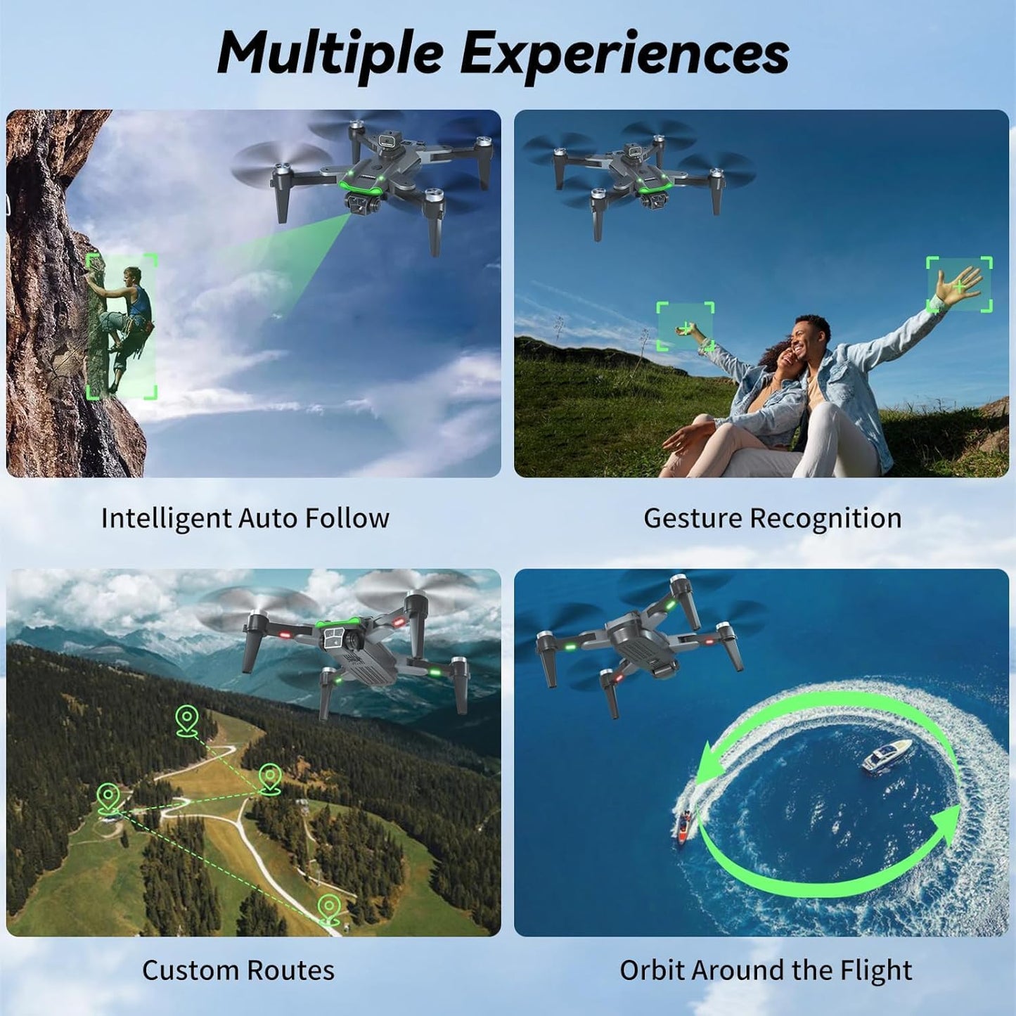 GPS Drone with 4K Camera for Adults