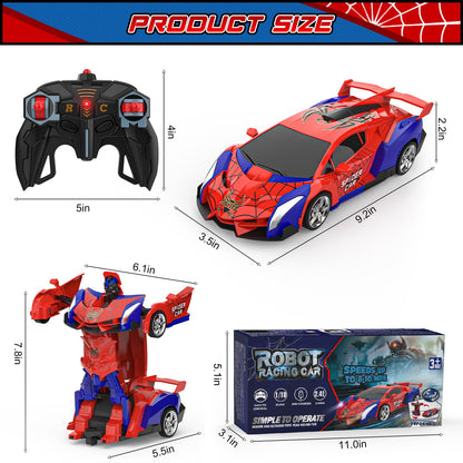 BLUEJAY Transform Rc Cars | Orange and White