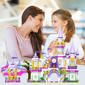 Girls Castle Princess Building Toys