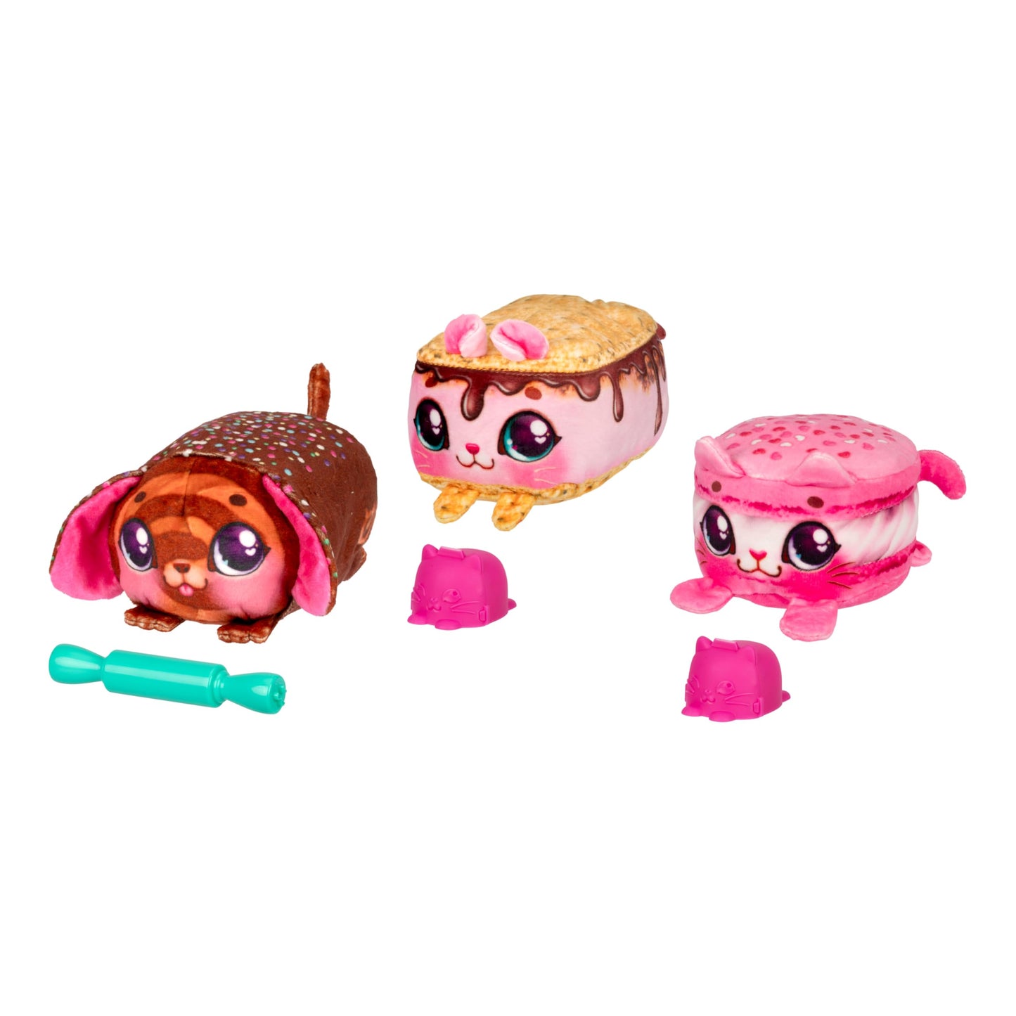 Cinnamon Treatz Oven – Interactive Bake & Reveal Oven Playset with Mystery Scented Plush (Cinnamon Pooch, Fondant Feline, or Strawberry Swirl), Mixing Tools, Dough, & Accessories, 5+