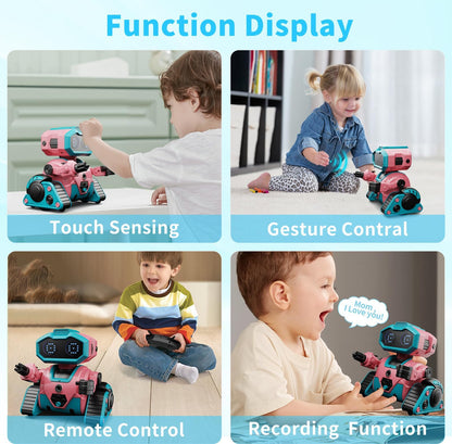 Robot Toys for Boys Girls,Rechargeable RC Robot
