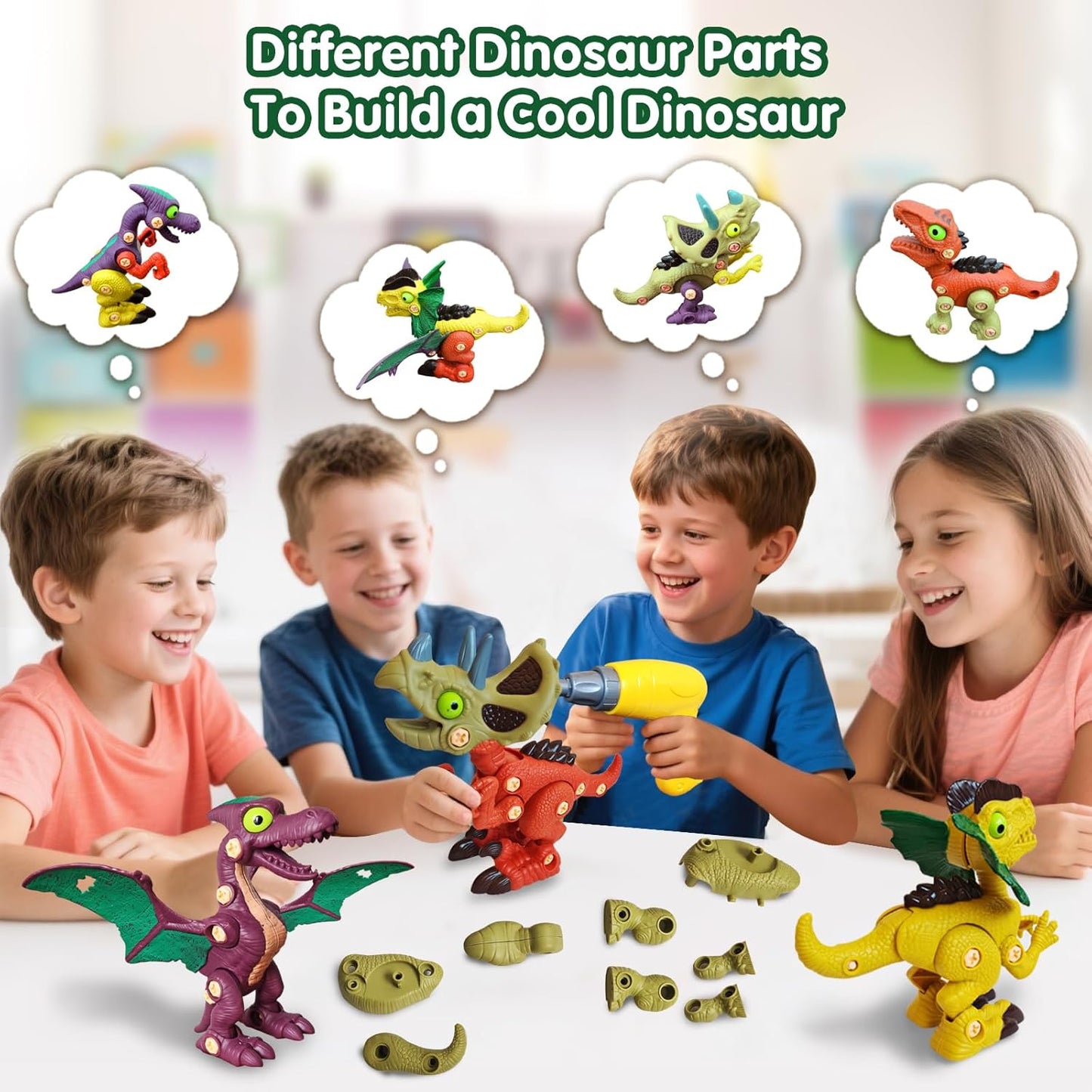 Take Aprts Dinosaur Toys