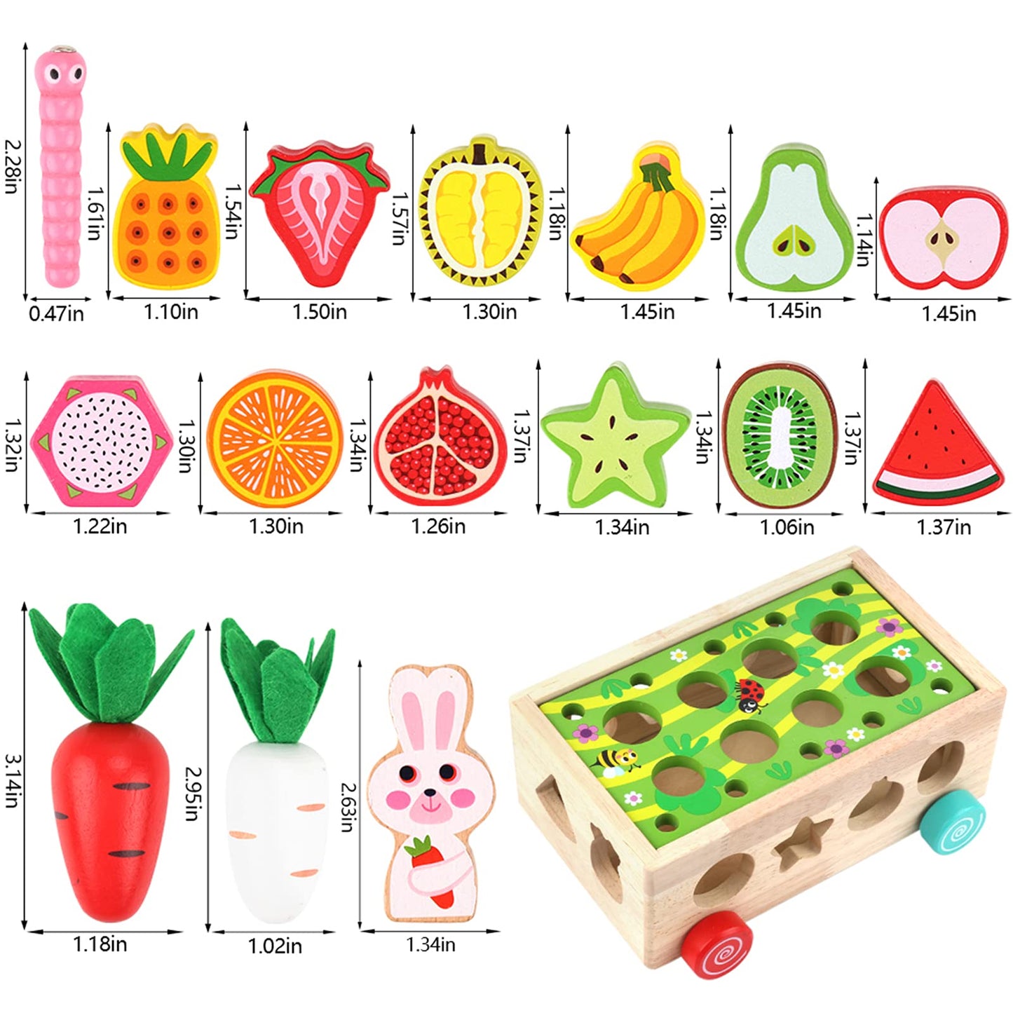 Toddlers Montessori Wooden Educational Toys
