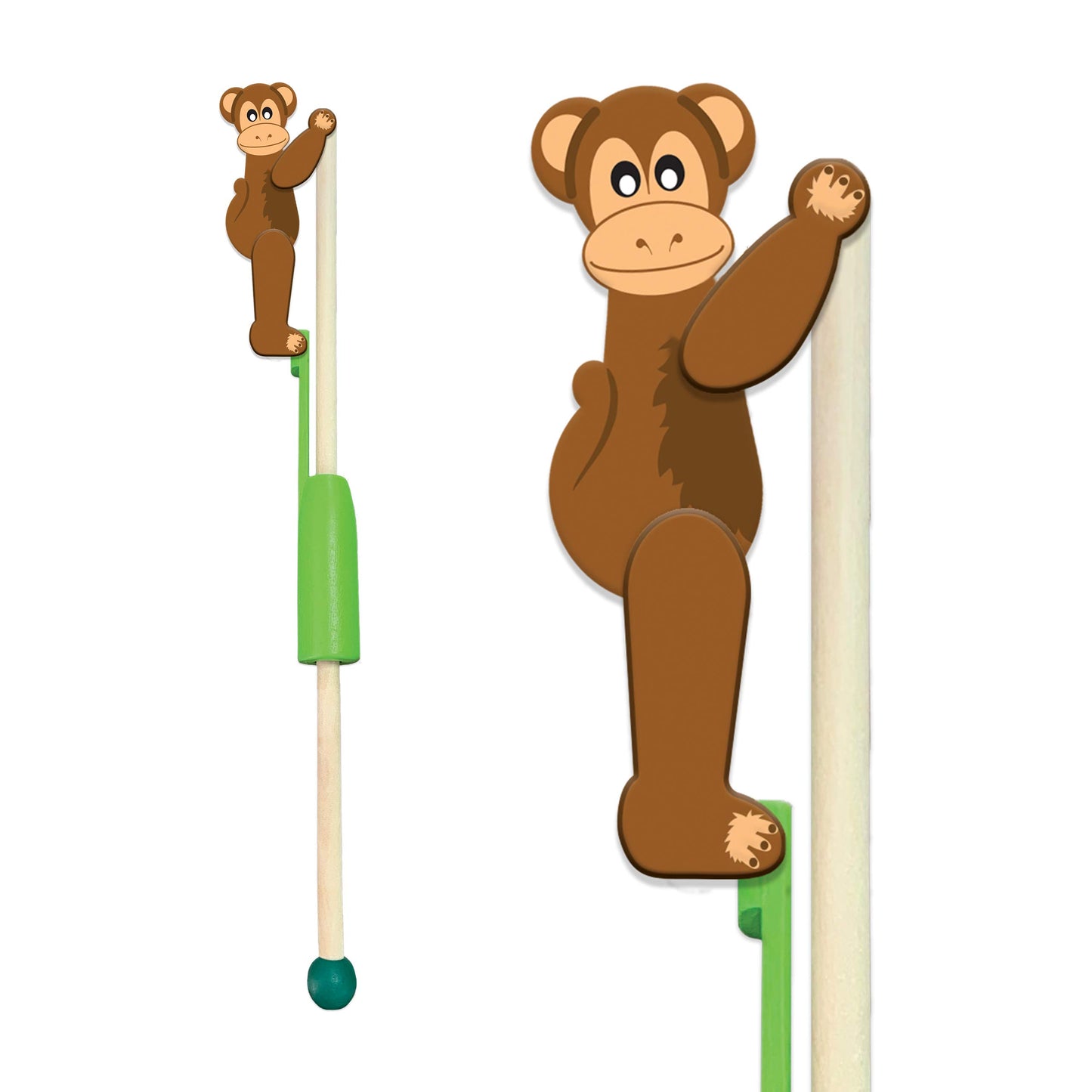 Giraffe from Deluxebase. Traditional Acrobatic Wooden Toy