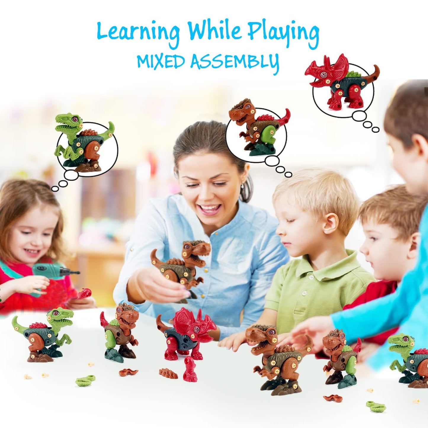 Dinosaur STEM Toys for Kids