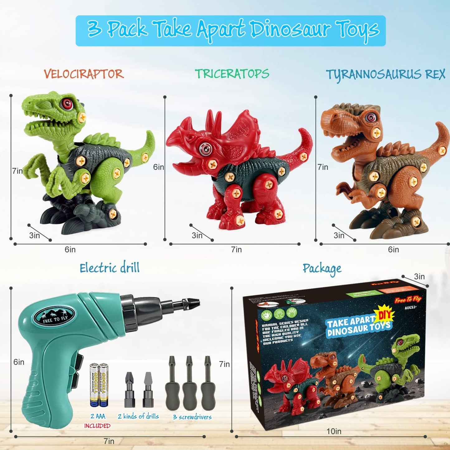Dinosaur STEM Toys for Kids