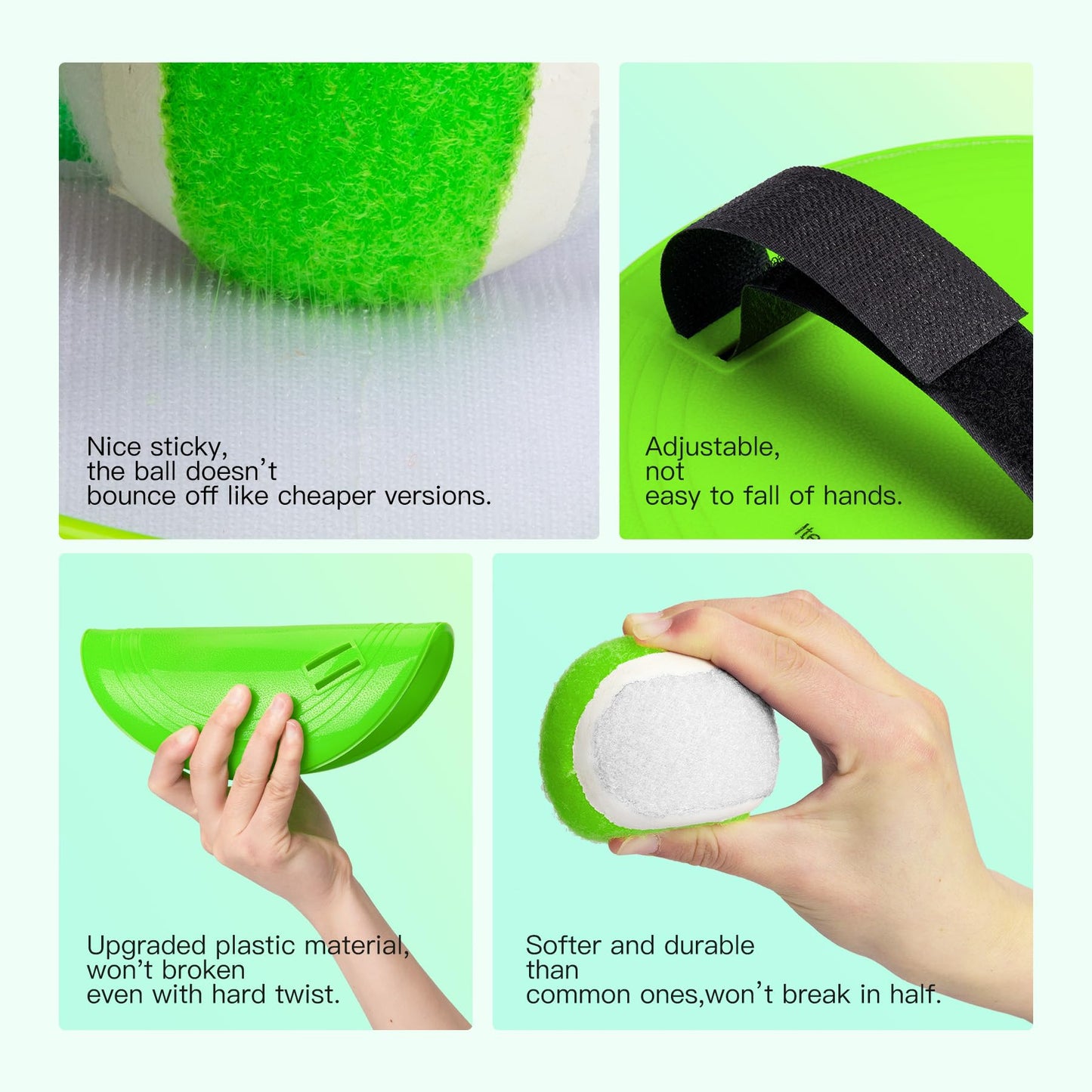 Upgraded Toss and Catch Ball Game Set
