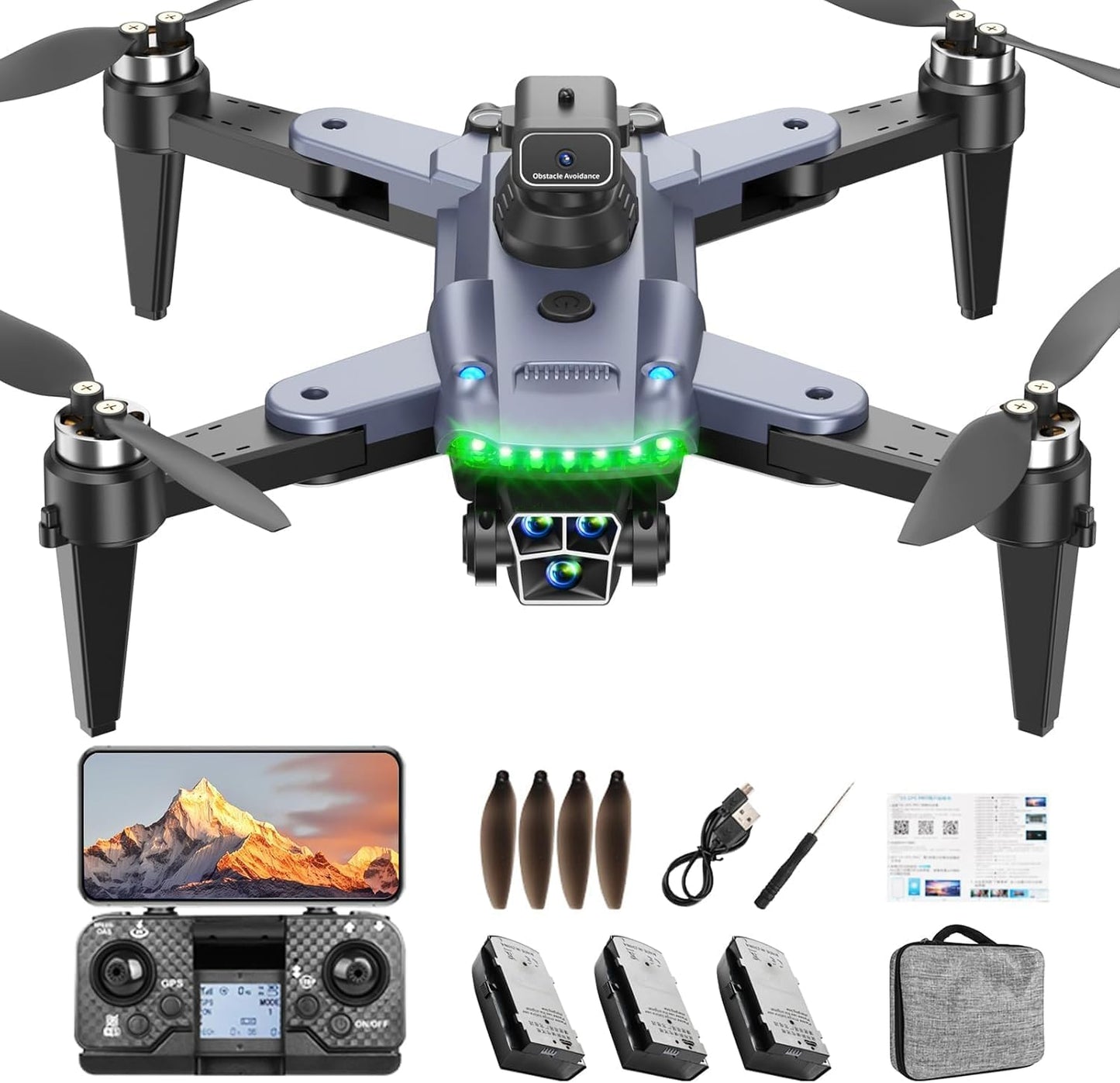 GPS Drone with 4K Camera for Adults