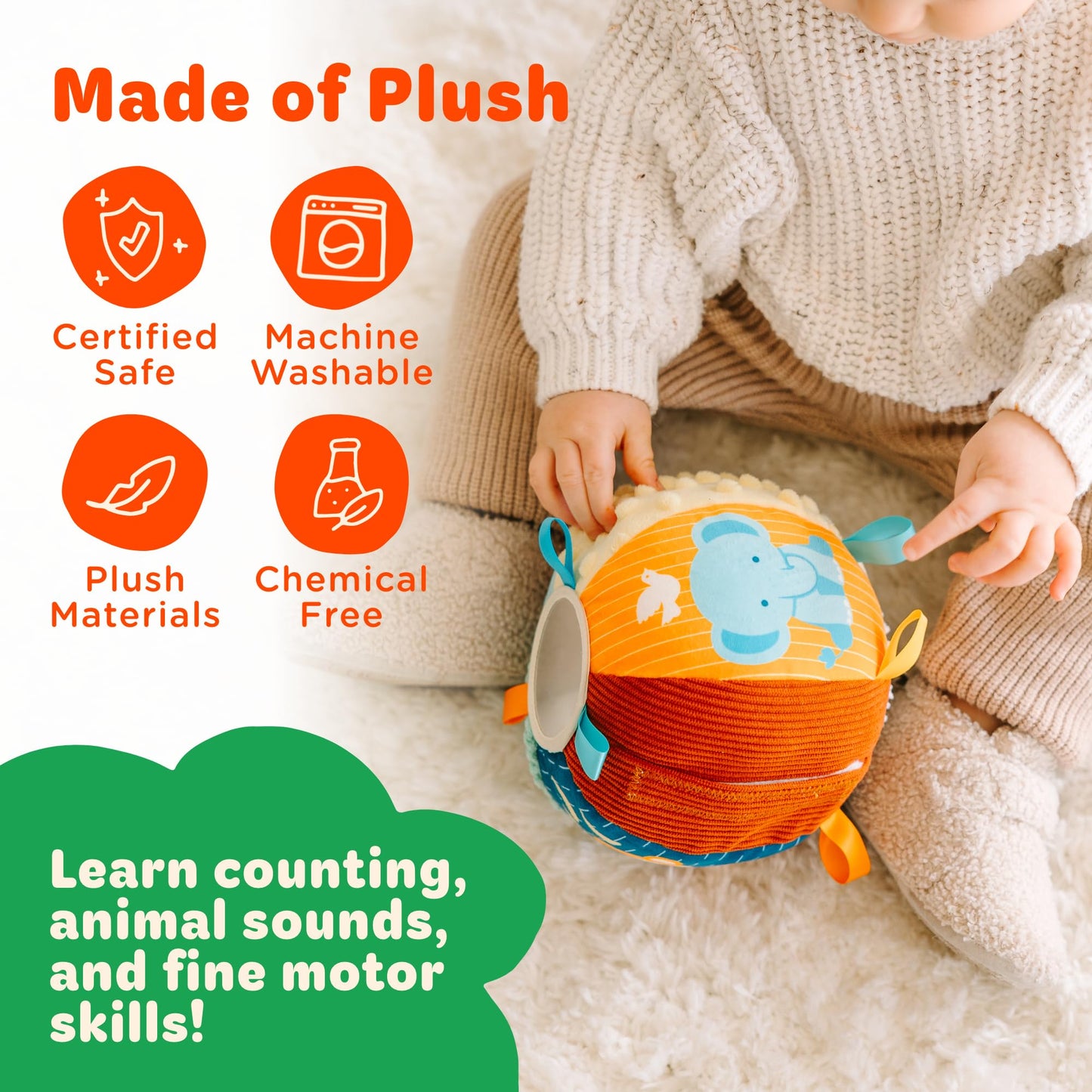Hilariously Interactive Baby Ball