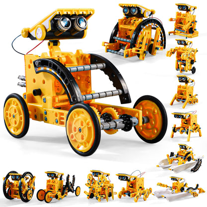 STEM Solar Robot Kit Toys Gifts f