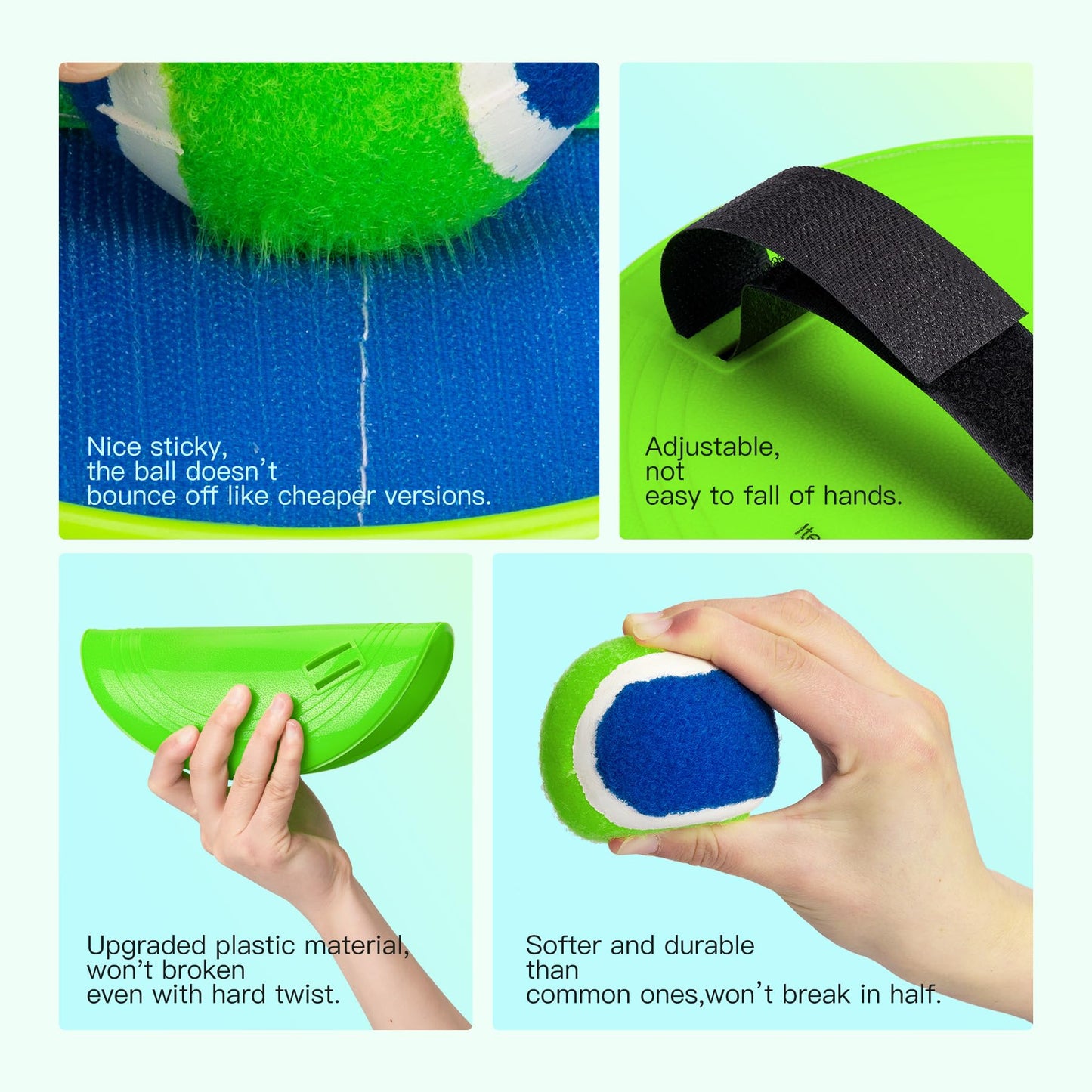 Upgraded Toss and Catch Ball Game Set