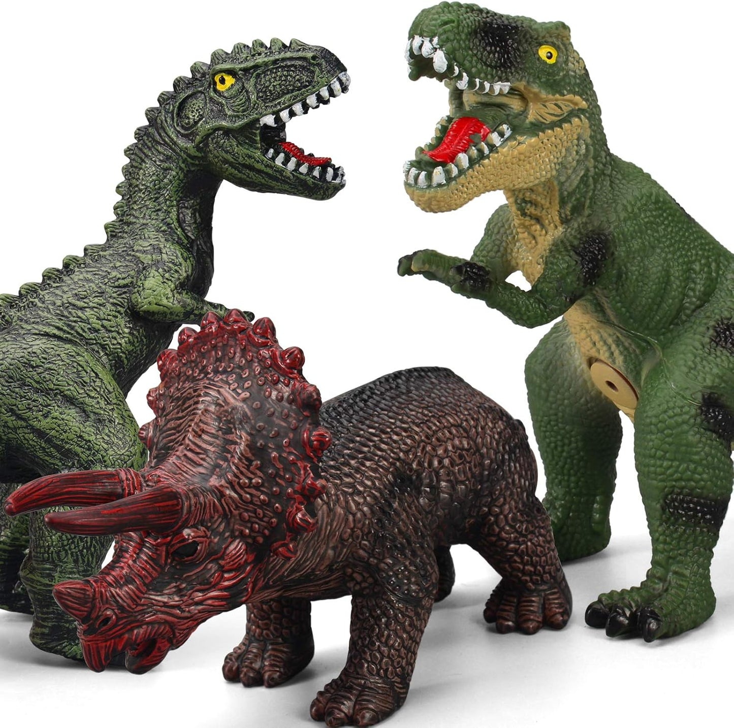 6 Jumbo Soft Dinosaur Toys