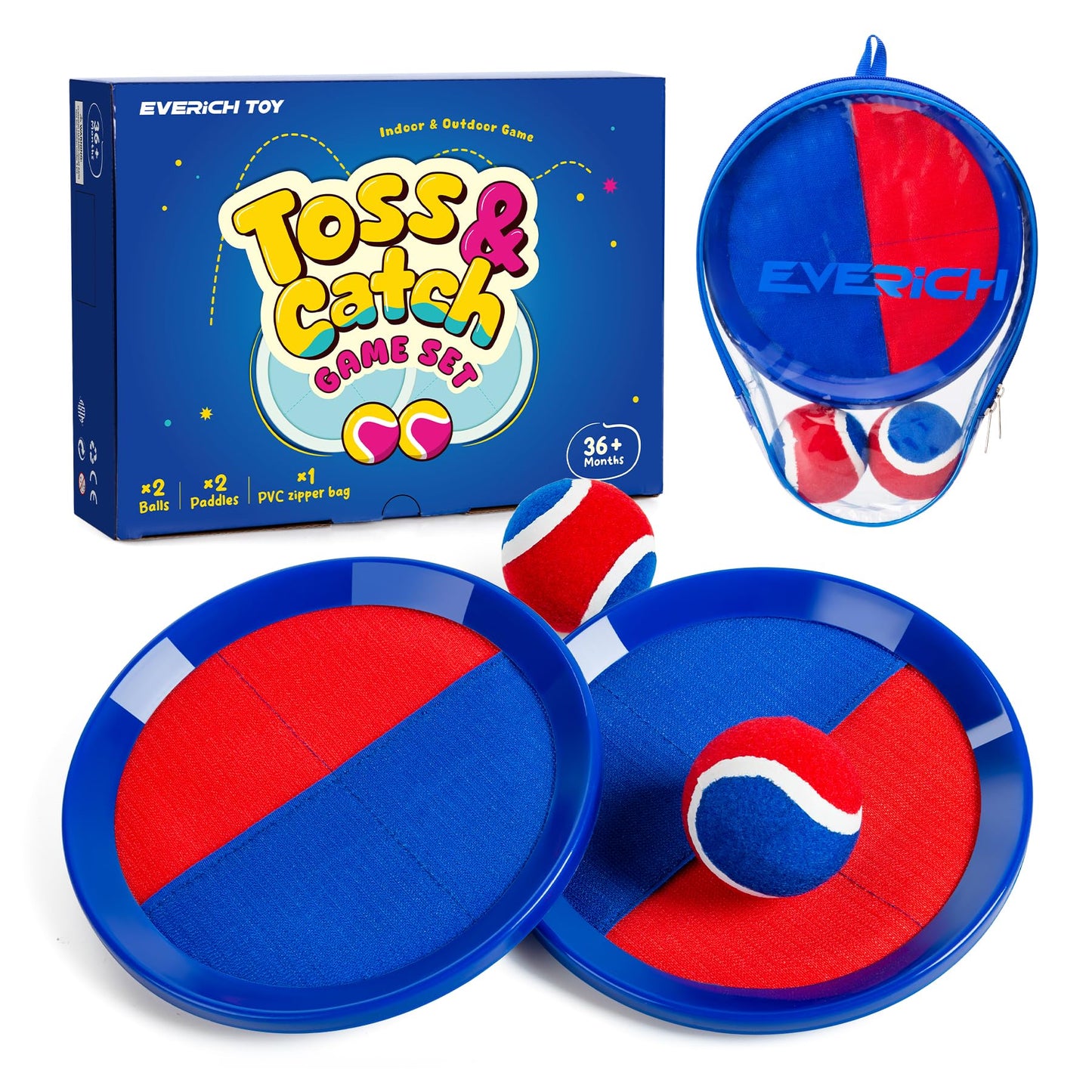 Upgraded Toss and Catch Ball Game Set