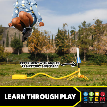 Stomp Rocket Jr Multi-Color Rocket Launcher for Kids