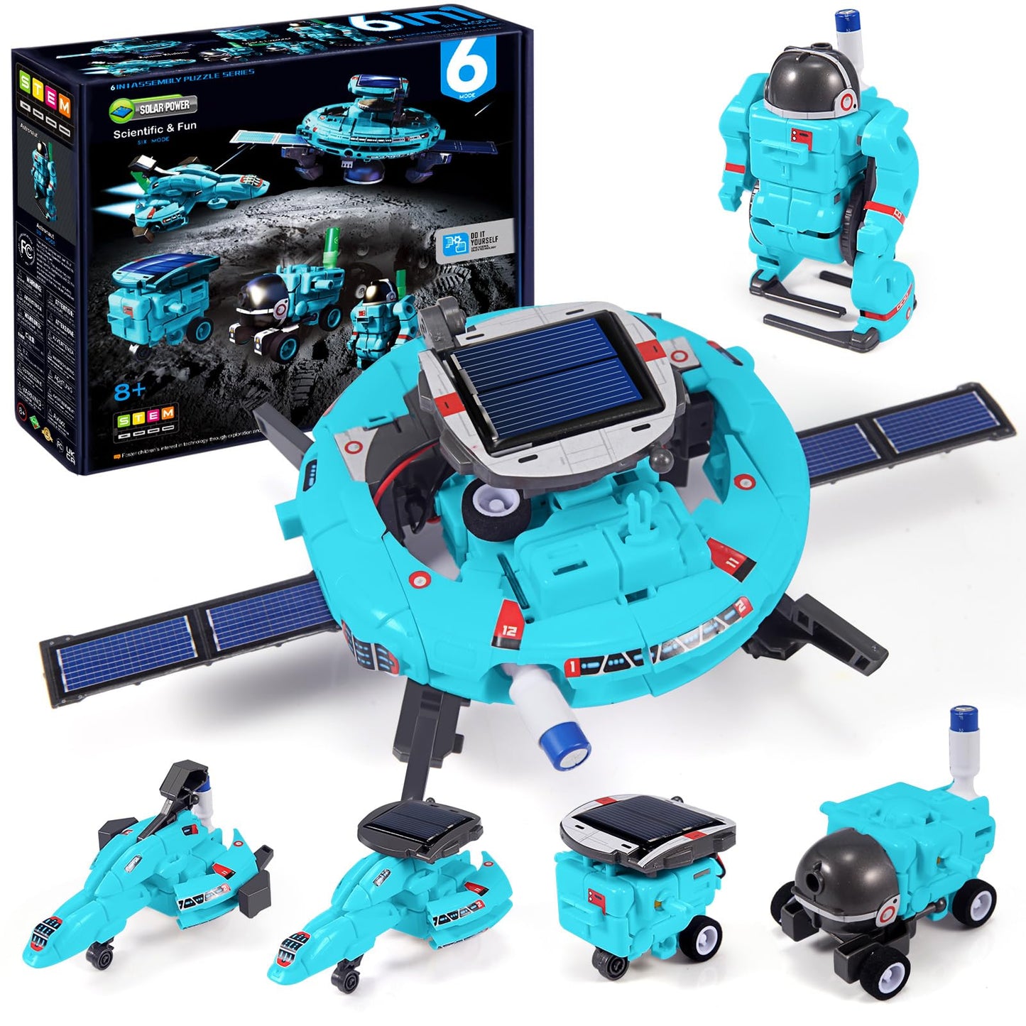 6-in-1 Solar Robot Educational Kits