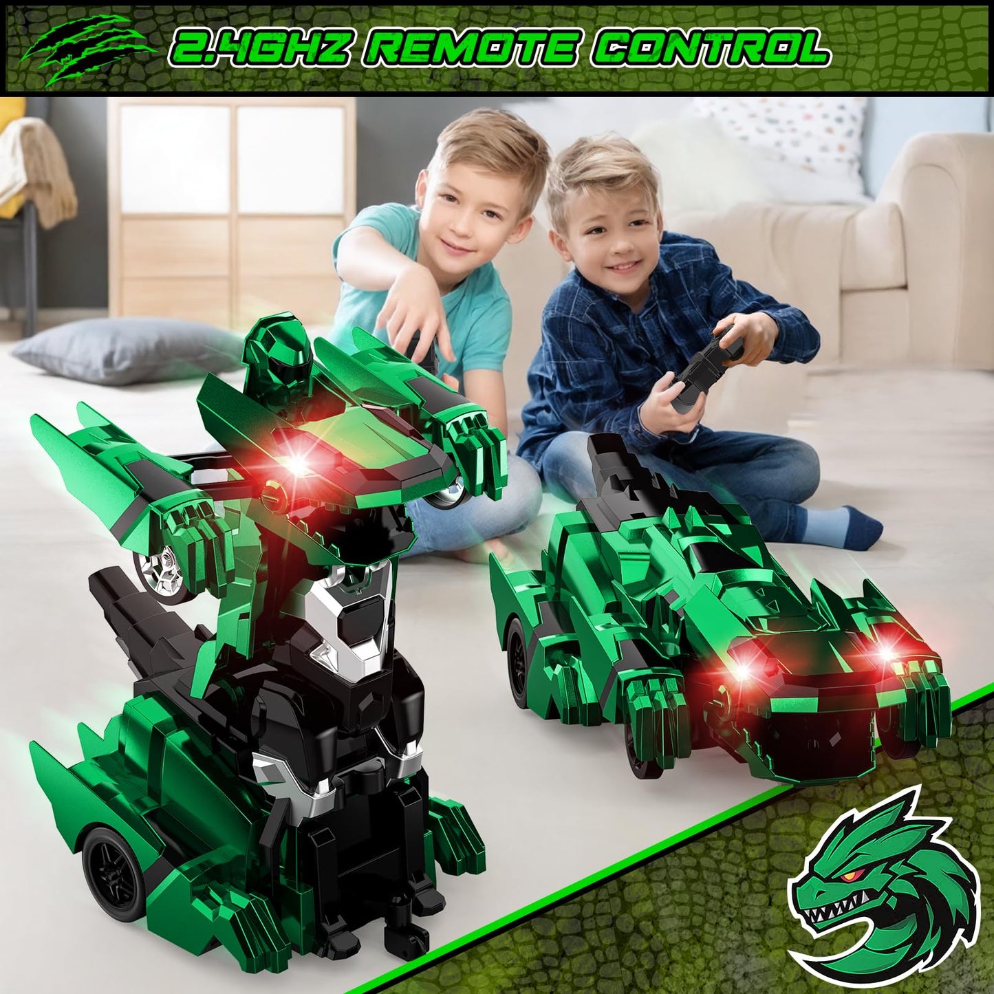 Dinosaur Transform Rc Cars