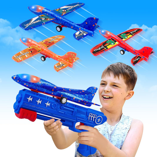 3 Pack Airplane Launcher Toys