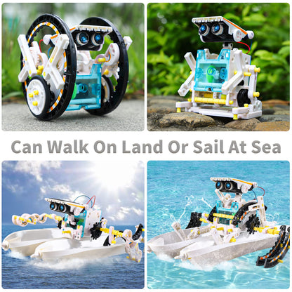 STEM Solar Robot Kit Toys Gifts f