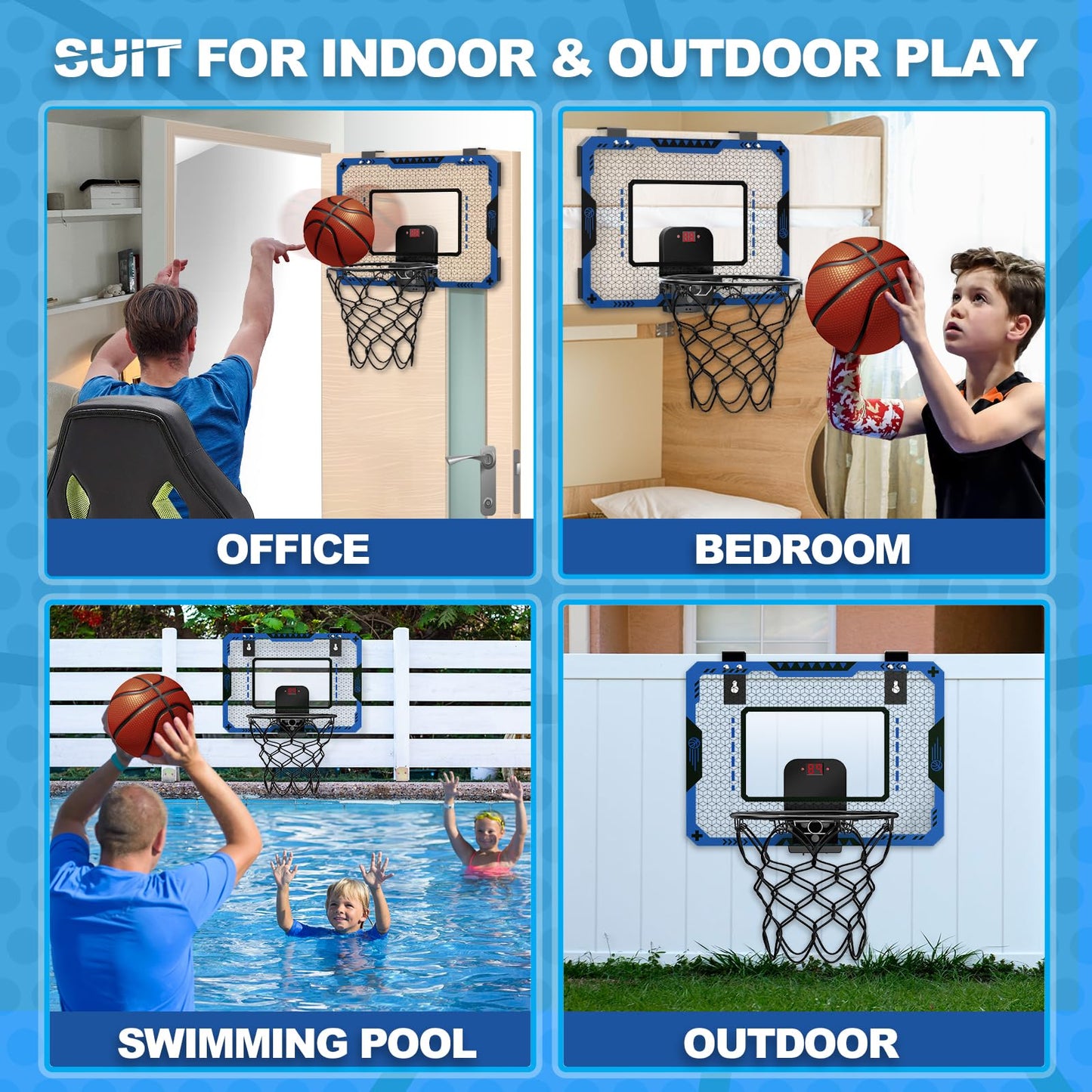 Indoor Basketball Hoop for Kids