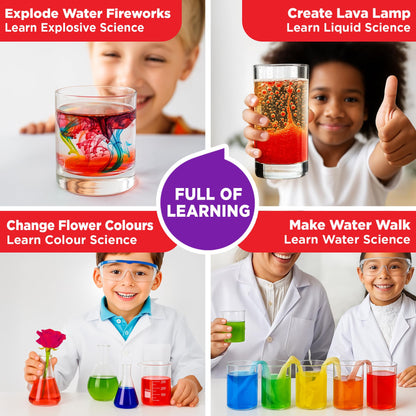 Doctor Jupiter My First Science Kit for Kids Ages 4-5-6-7-8| Birthday Gift Ideas for 4-8-12 Year Old Boys & Girls| Toy Stem Kit with 100+ Experiments| Learning & Educational, Summer Activities