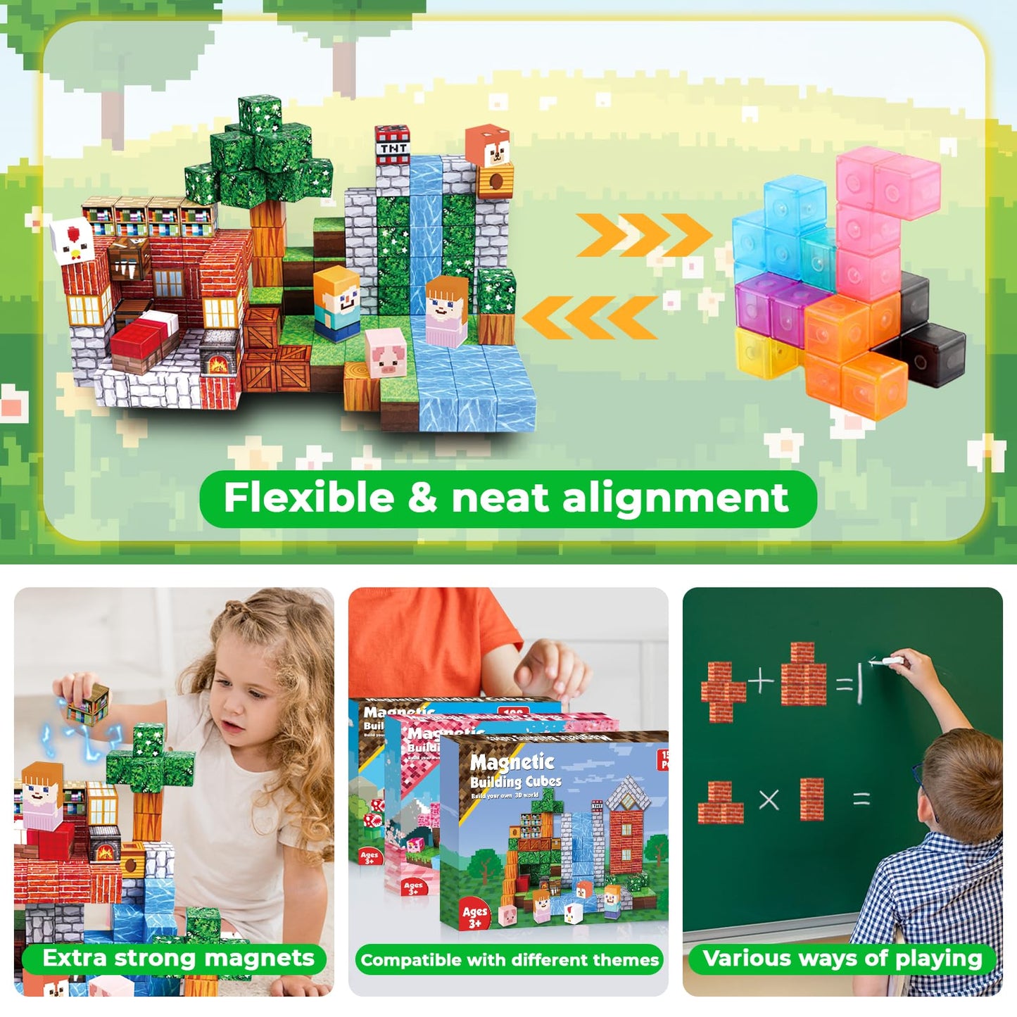 Goody King Magnetic Building Blocks