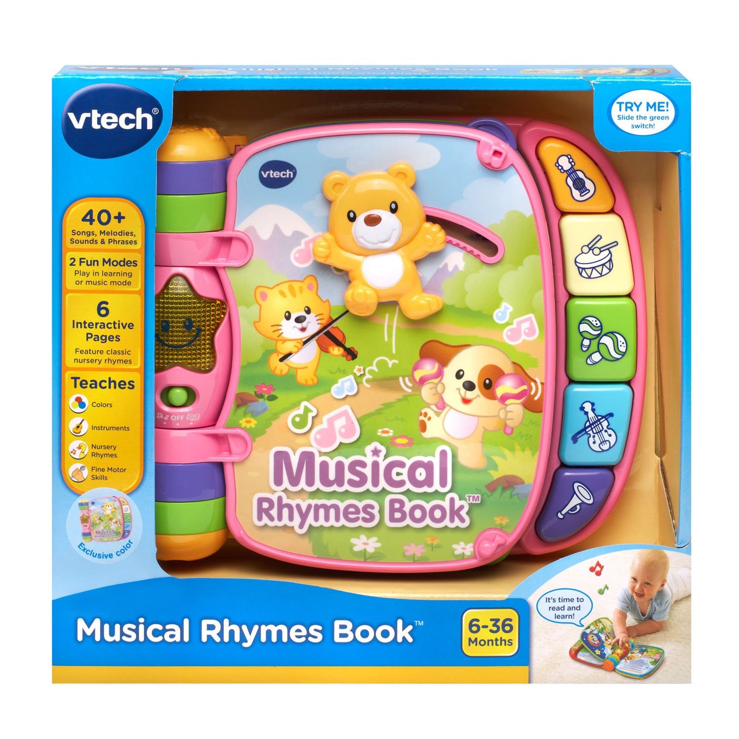 VTech Musical Rhymes Book, Red