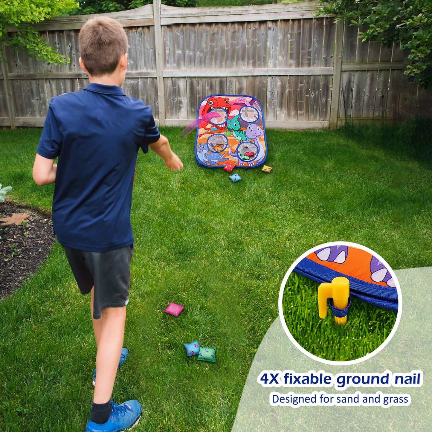 Animal Bean Bag Toss Game Toys