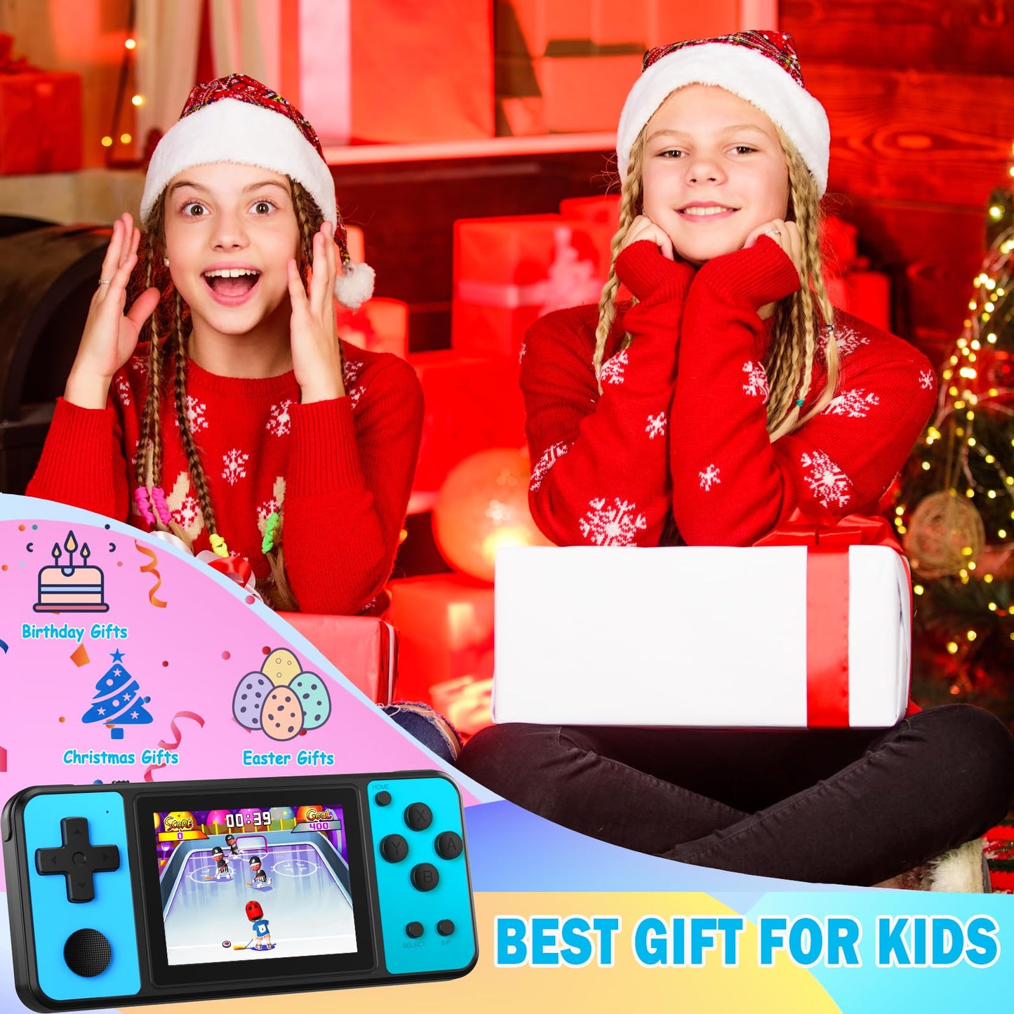 Beico 32 Bit Kids Handheld Games Preloaded 139 Video Games