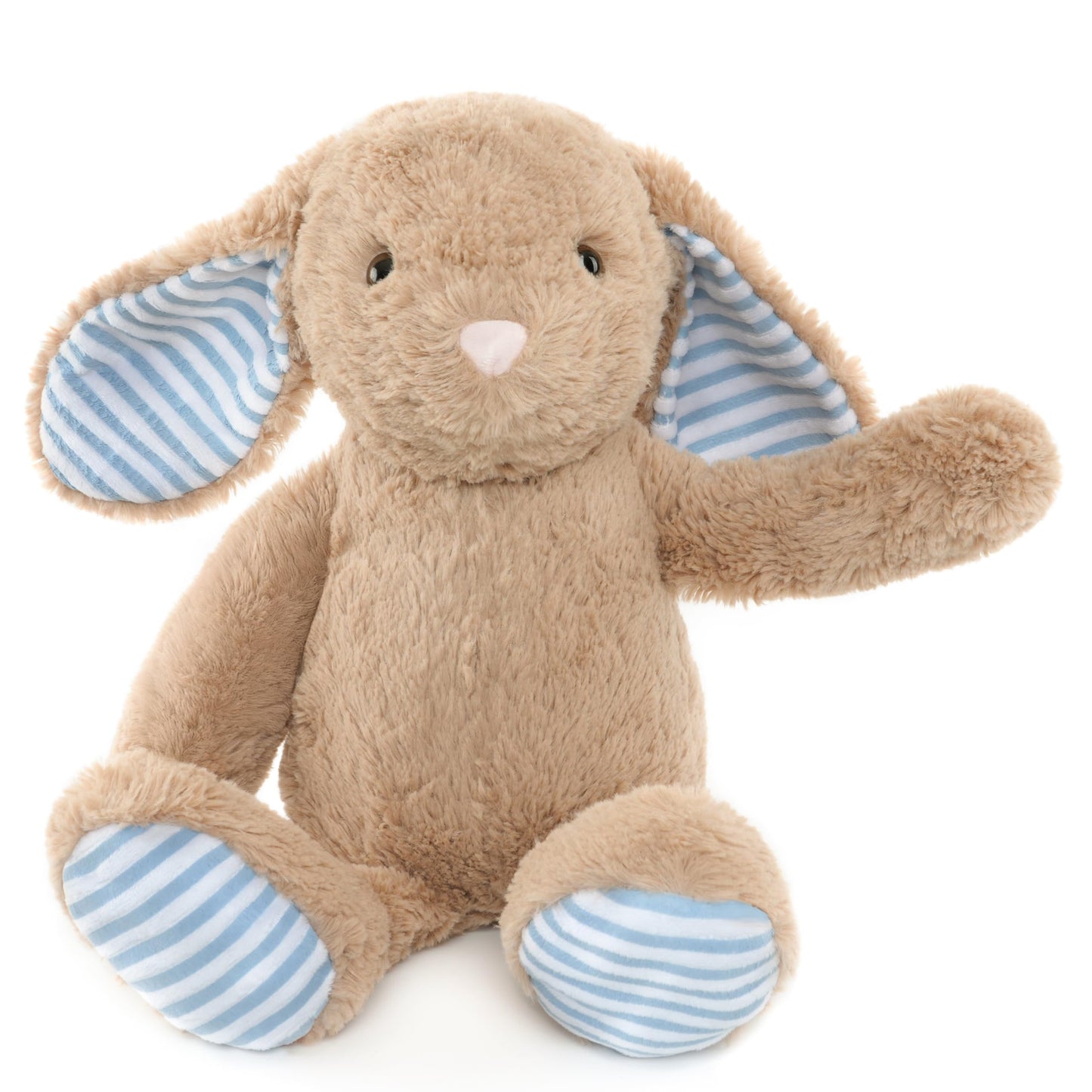 Beige Cream Bunny Rabbit Stuffed Animals Plush Toys for Kids Girls Boys Baby Birthday Bedtime Gift,17.7 inches