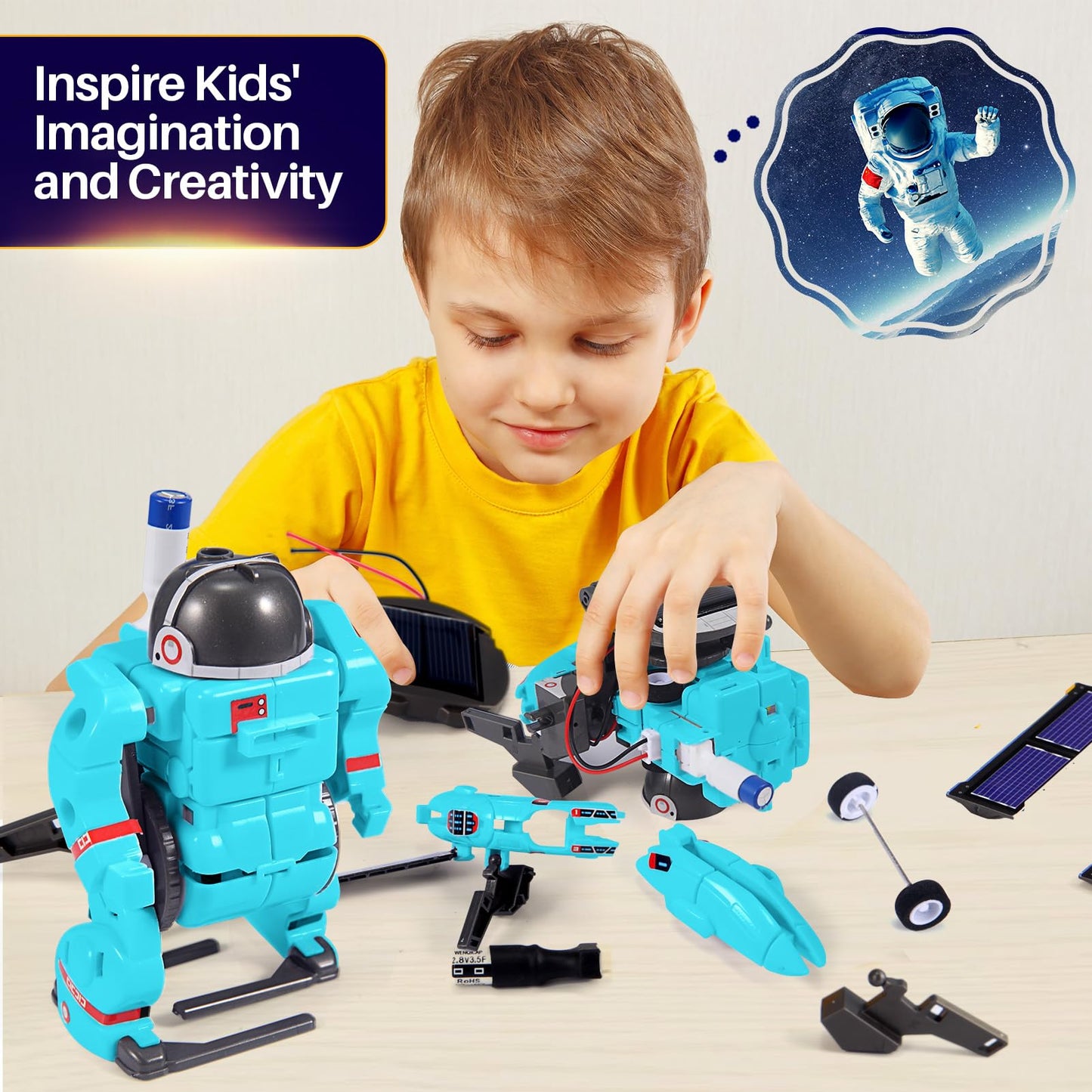 6-in-1 Solar Robot Educational Kits