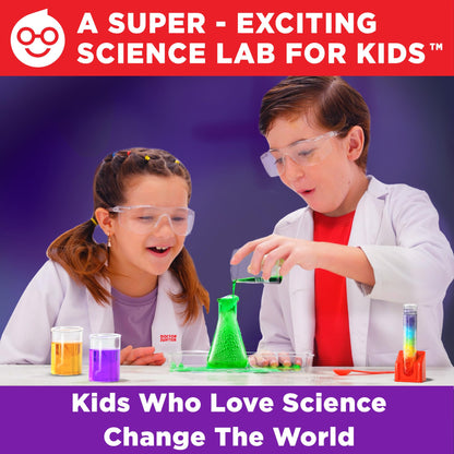 Doctor Jupiter My First Science Kit for Kids Ages 4-5-6-7-8| Birthday Gift Ideas for 4-8-12 Year Old Boys & Girls| Toy Stem Kit with 100+ Experiments| Learning & Educational, Summer Activities