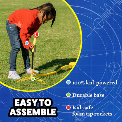 Stomp Dueling Rocket Launcher for Kids