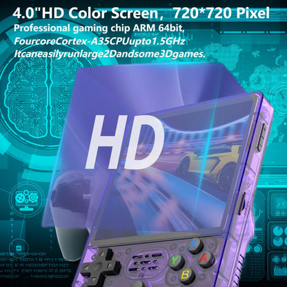 R36plus Handheld Retro Game Console
