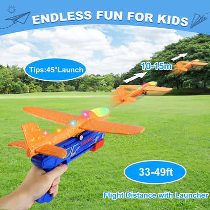 3 Pack Airplane Launcher Toys,