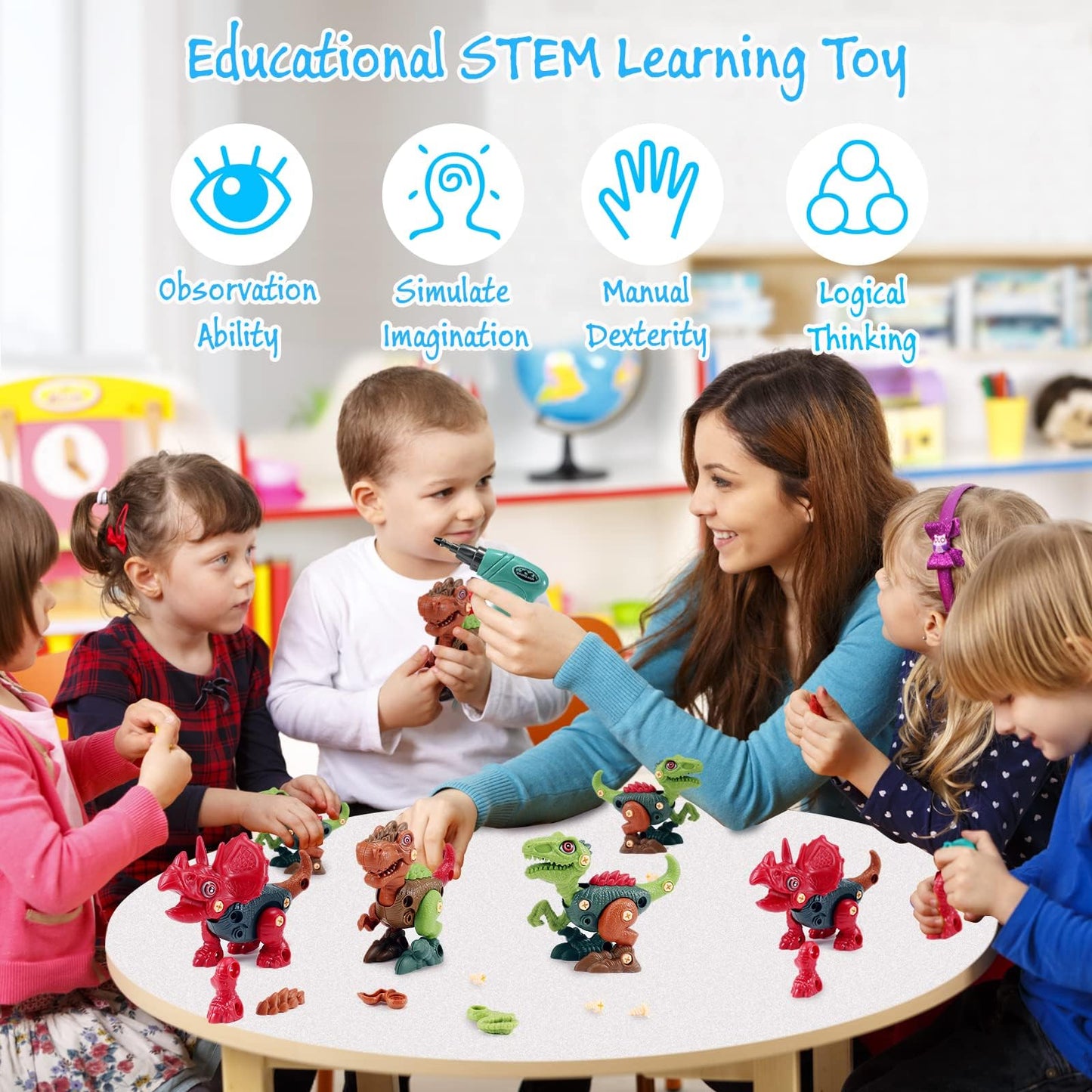 Dinosaur STEM Toys for Kids