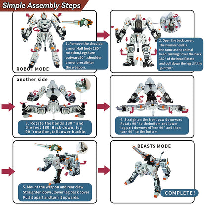 Animal Transforming Robot Toy