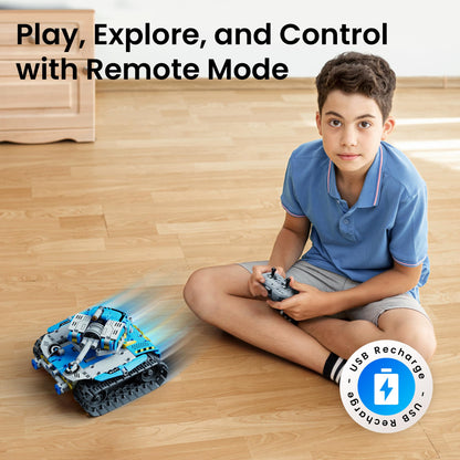 Robot Building Kit with Remote Control