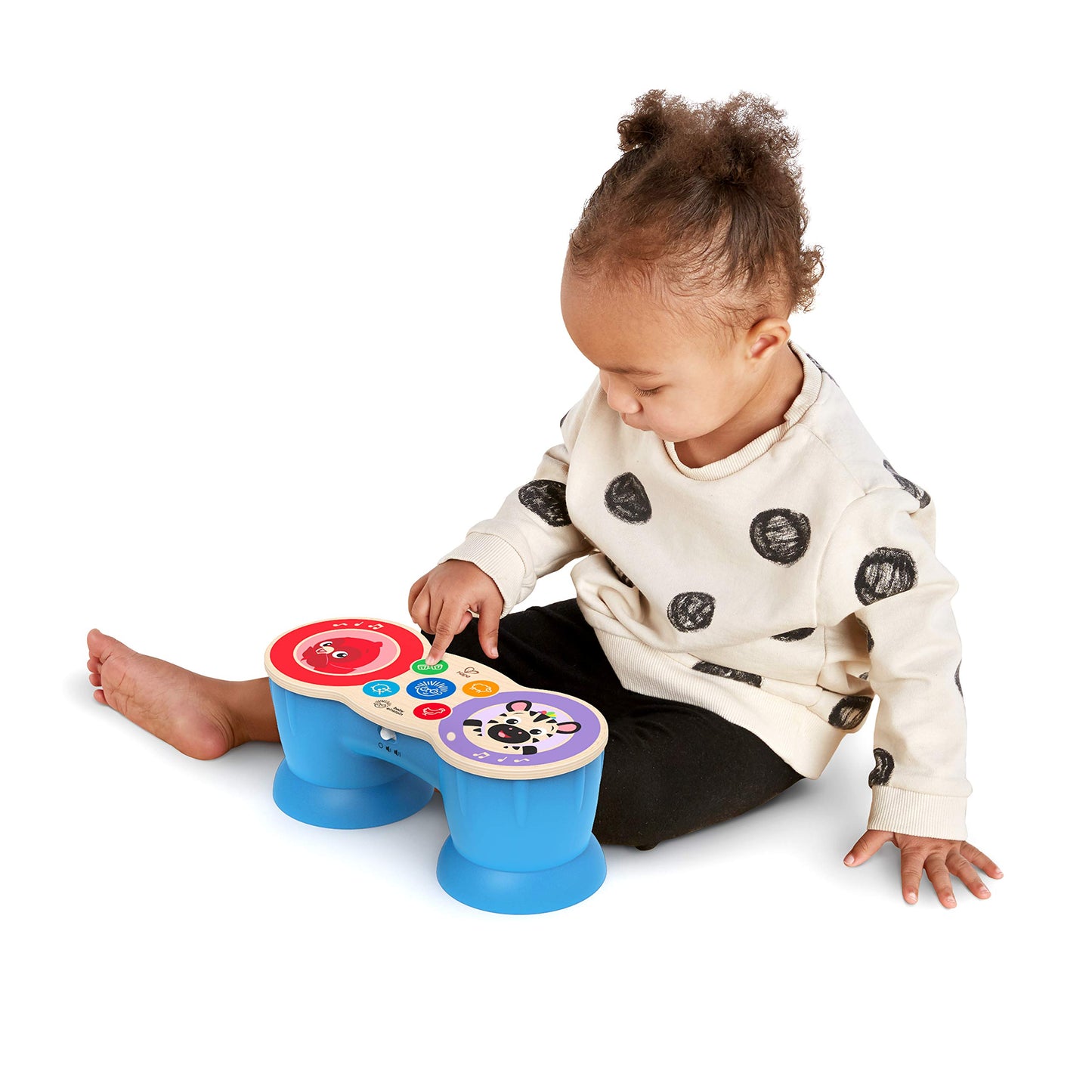 Baby Einstein and Hape Magic Touch Wooden Toy Piano, Montessori Musical Learning Toy for Babies and Toddlers 6mo+
