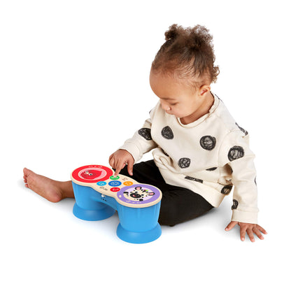 Baby Einstein and Hape Magic Touch Wooden Toy Piano, Montessori Musical Learning Toy for Babies and Toddlers 6mo+