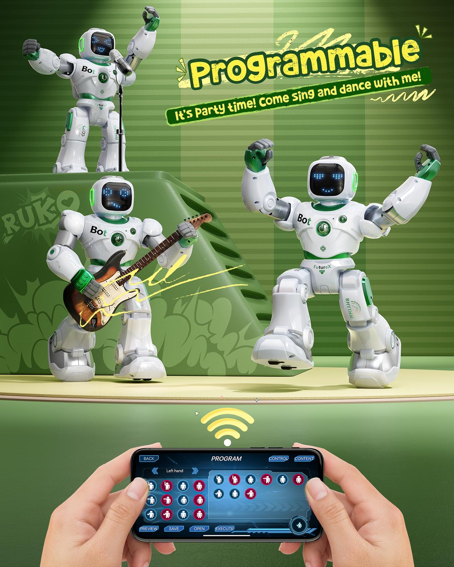 Ruko 1088 Smart Robots for Kids